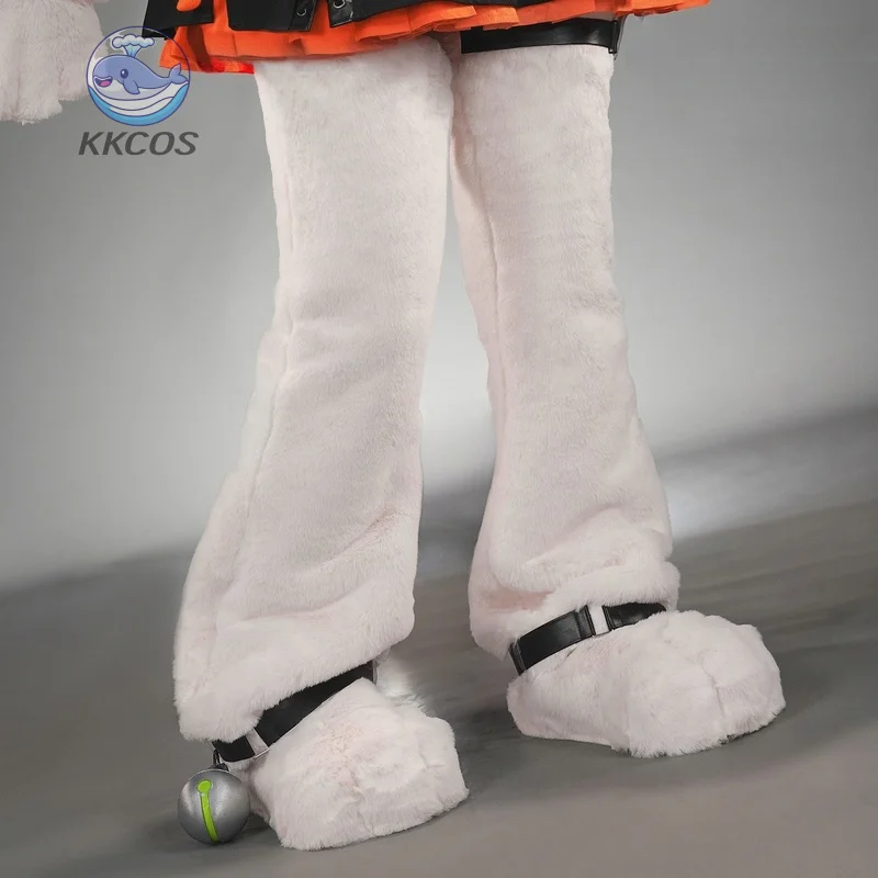 لعبة ZZZ Zenless Zone Zero Zhao أزياء تنكرية على شكل آذان ذيل عيد الميلاد ومهرجان الهالوين وحفلات الهالوين فستان نسائي KKCos #4