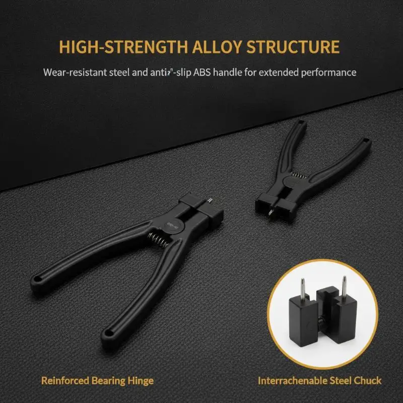 Multi-function Detachable Pliers Easy Operation Spring Clip Pry Tool for Car Key Fob Shell Disassembly