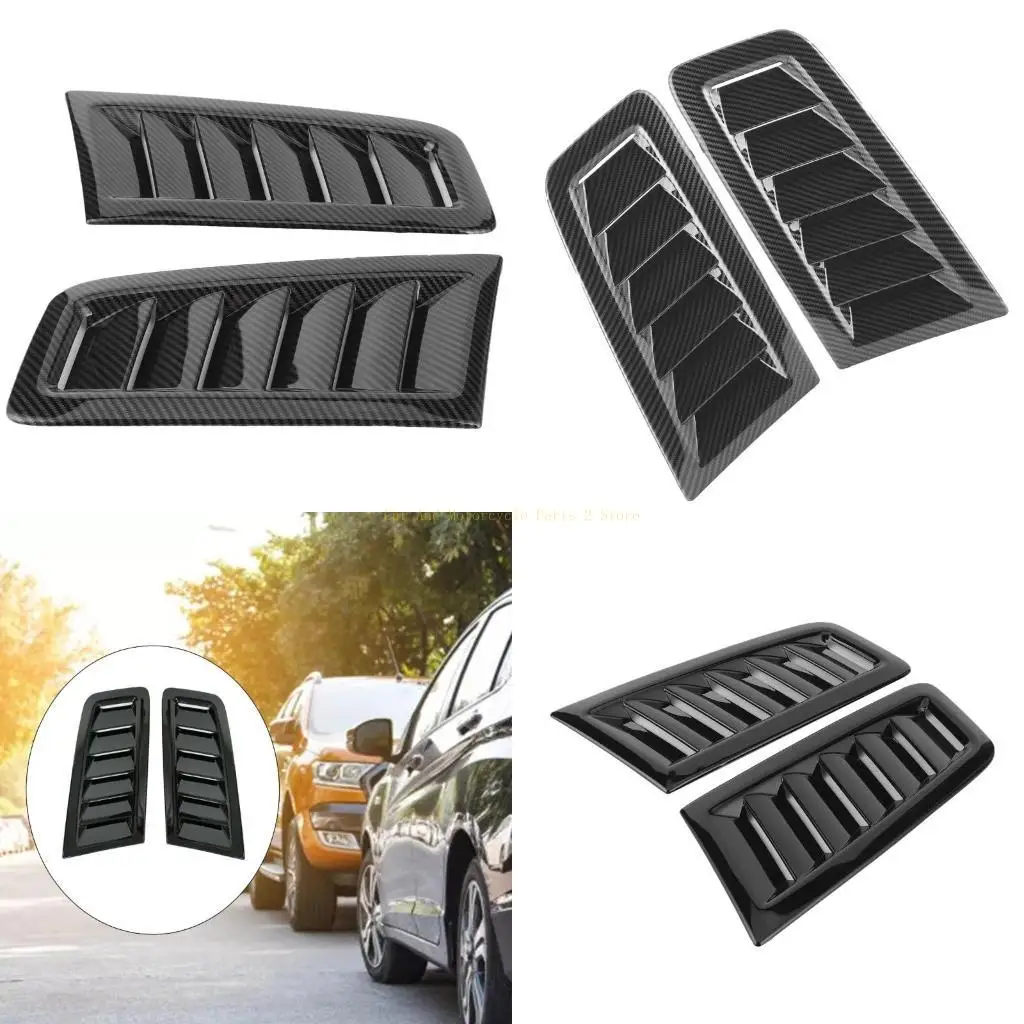 

Engine Hood Vent Cover Optimizes Air Circulation For MK2, Enhances Cooling 2pcs