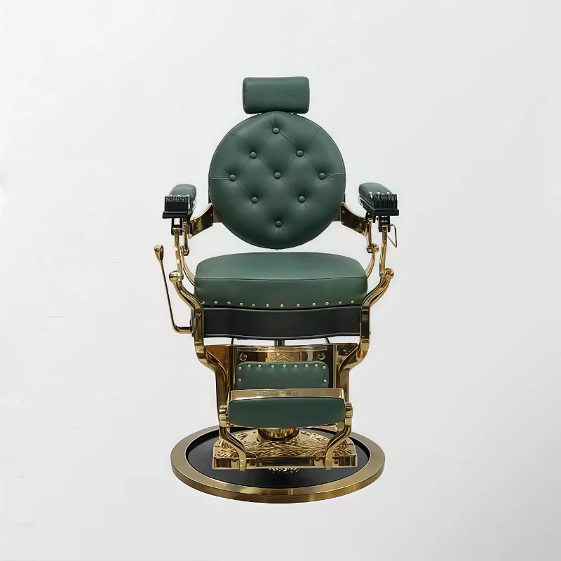 

Barber Chairs Vintage Barber Chair for Hair Salon Krzeslo Kosmetyczne Barber Stuhl Commercial Furniture Salon Furniture