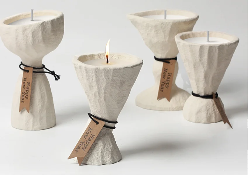 

5JKILE2B6L Скандинавская простая керамическая домашняя ароматическая свеча, чашка, свеча «сделай сам»