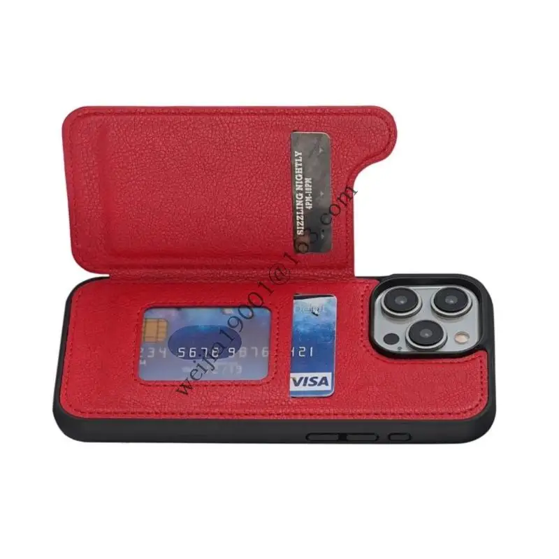 CHILITURE MAGNETICA Custodia per telefono con slot per scheda Slot magnetico Slot Cover Case protezione per il telefono