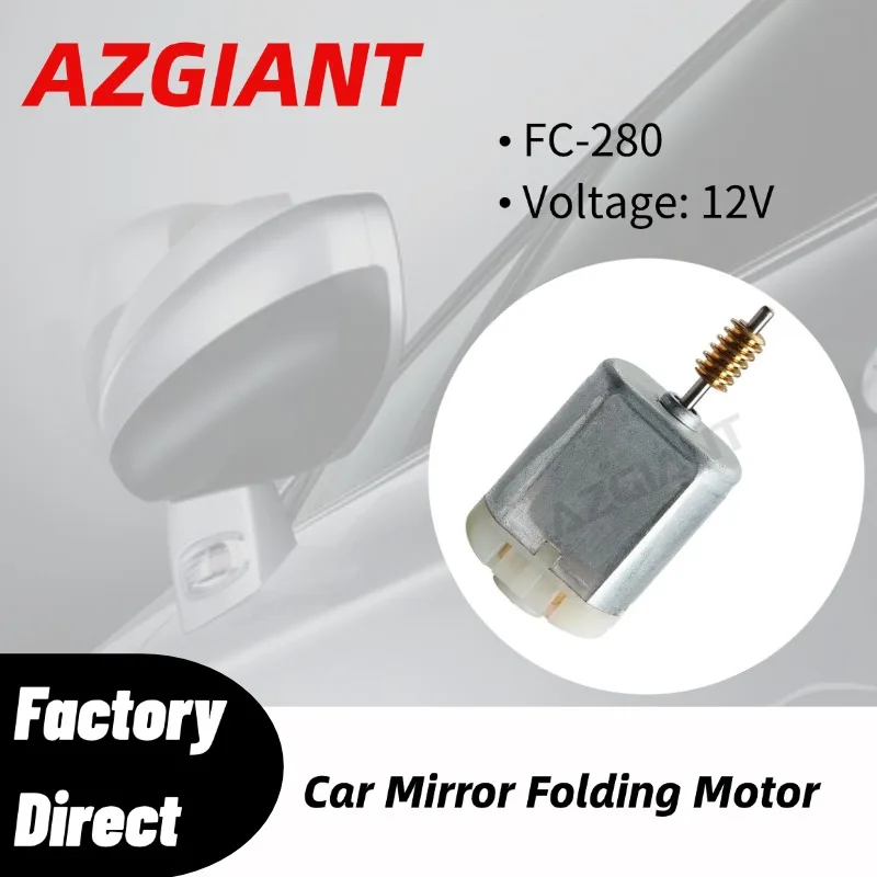 AZGIANT Auto Fold Side Mirror Motor Low Noise Car Power Folding Side View Mirror Motor FC-280 for 2015-2020 Ford F150 MK13