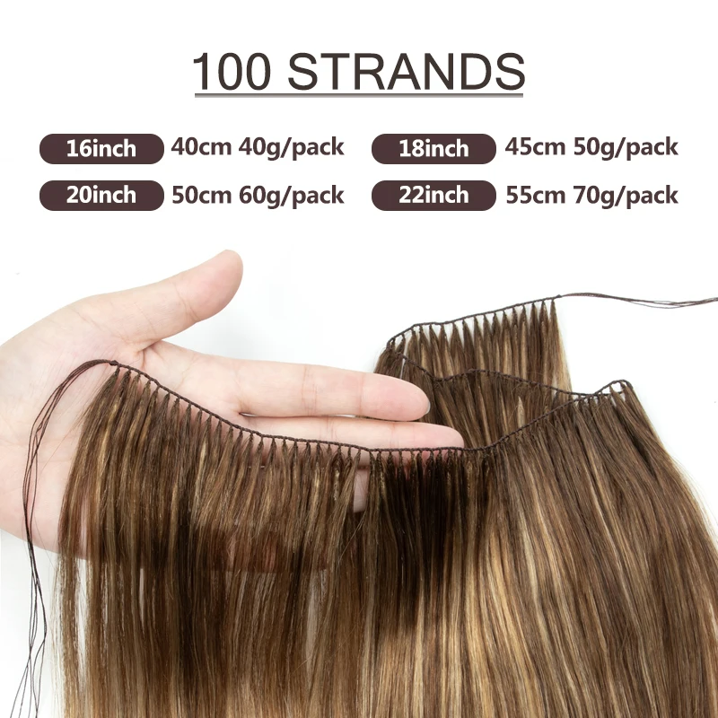 غير مرئية ريشة وصلات شعر شعر الإنسان ريشة تلميح حزم الشعر خياطة طبيعية في ميكرورينج لحمة شعر 40 سنتيمتر 100 السواحل