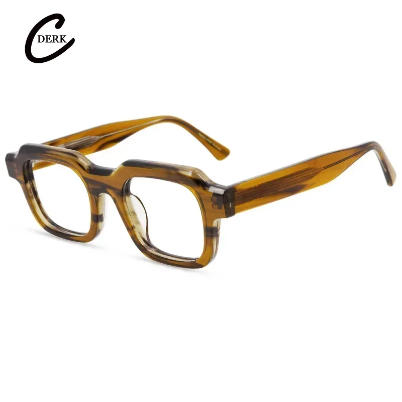 Classic fashion heavy board retro square frame men's and women's myopia frame anti-blue presbyopia optical glasses