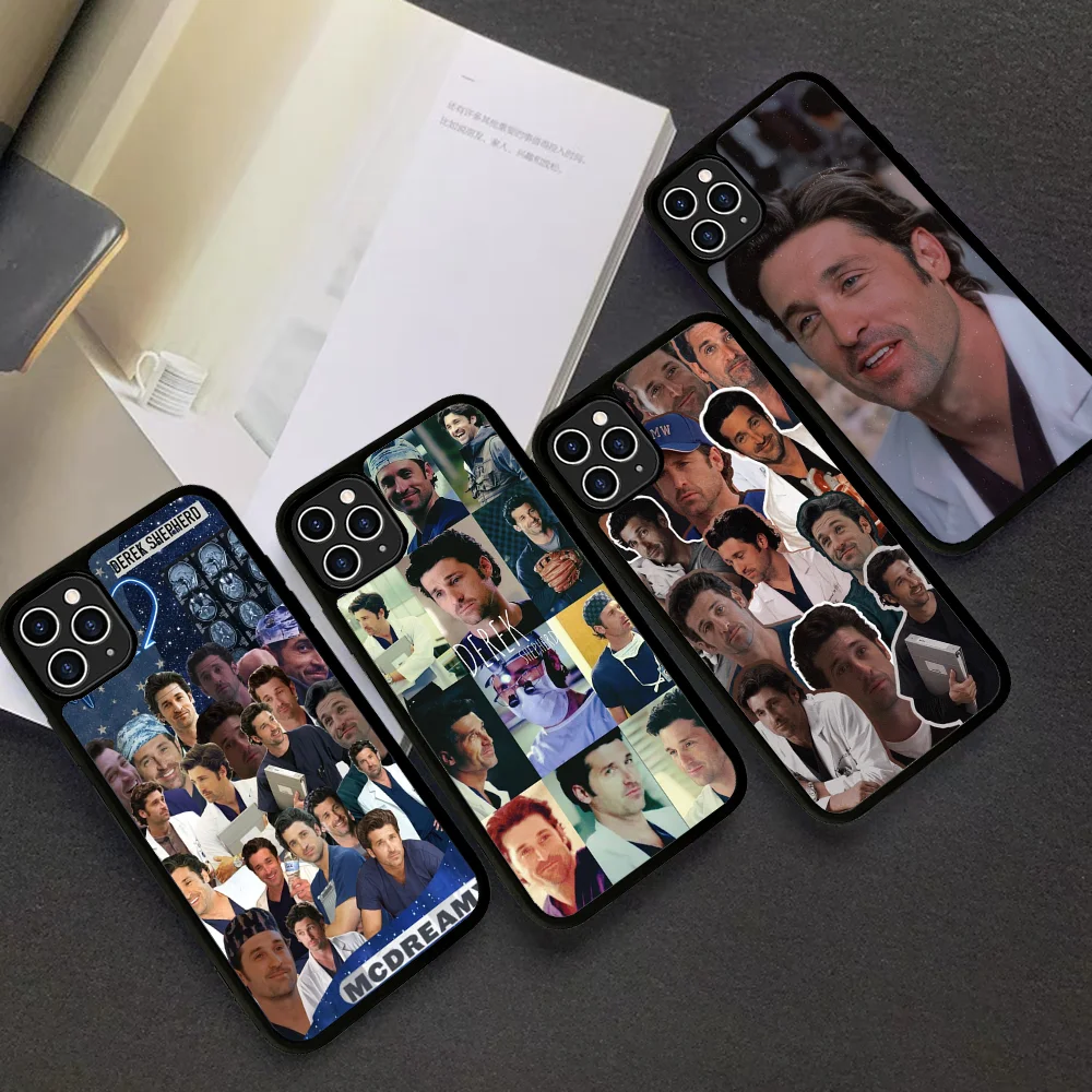 

Derek Shepard Grey Anatomy Phone Case Silicone PC+TPU For Samsung S10 20 30 22 23 24 Plus Lite Ultra Cover