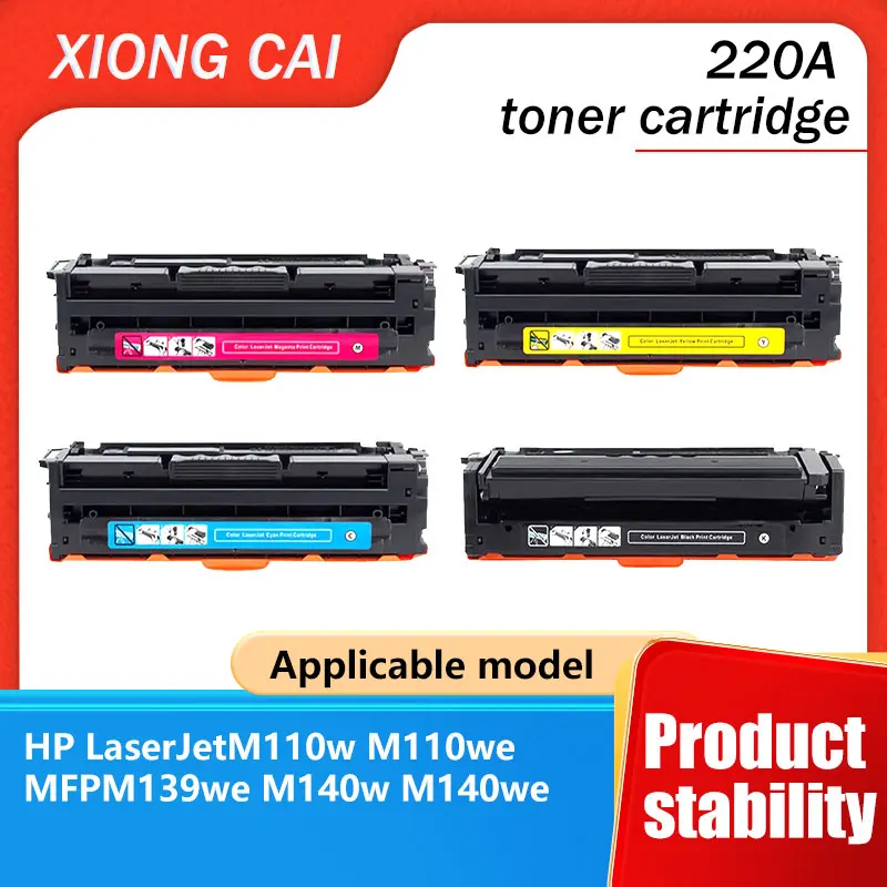 220A/W2200A Serie Tonerkartusche passend für HP 4202dw/dn 4302dw/dn/fdw Farblaserdrucker mit Chip im