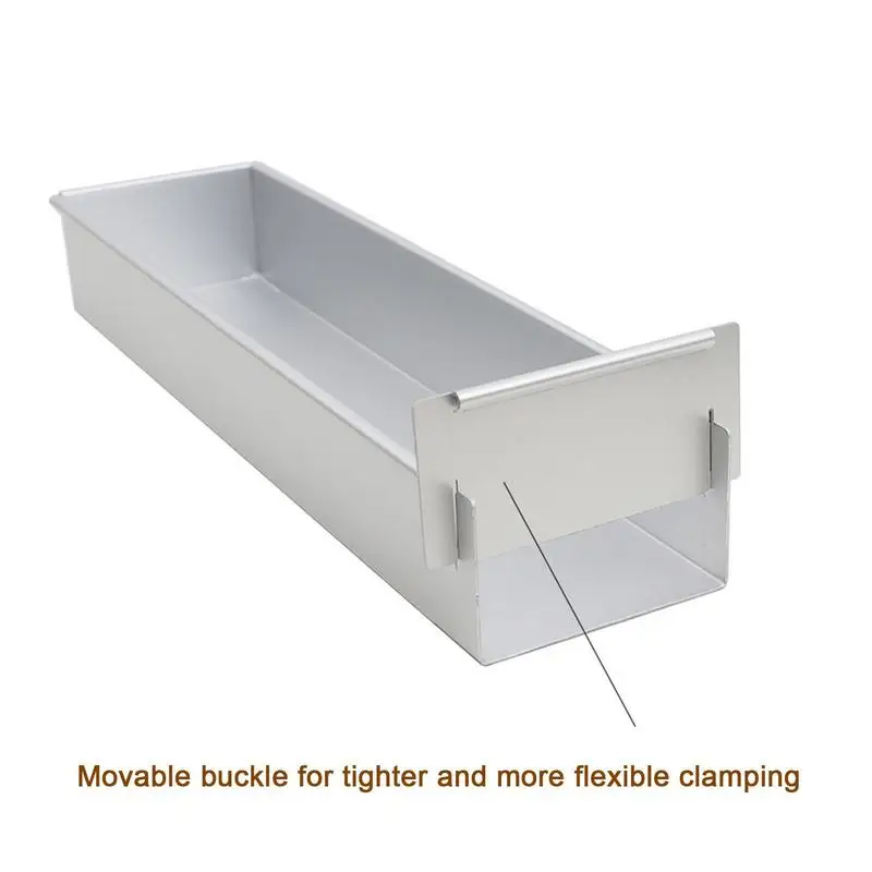 

Rectangle Cake Pan Nonstick Tiramisu Pan Cake Baking Tray Aluminum Alloy Tiramisu Dessert Making Molds tiramisu cake mold