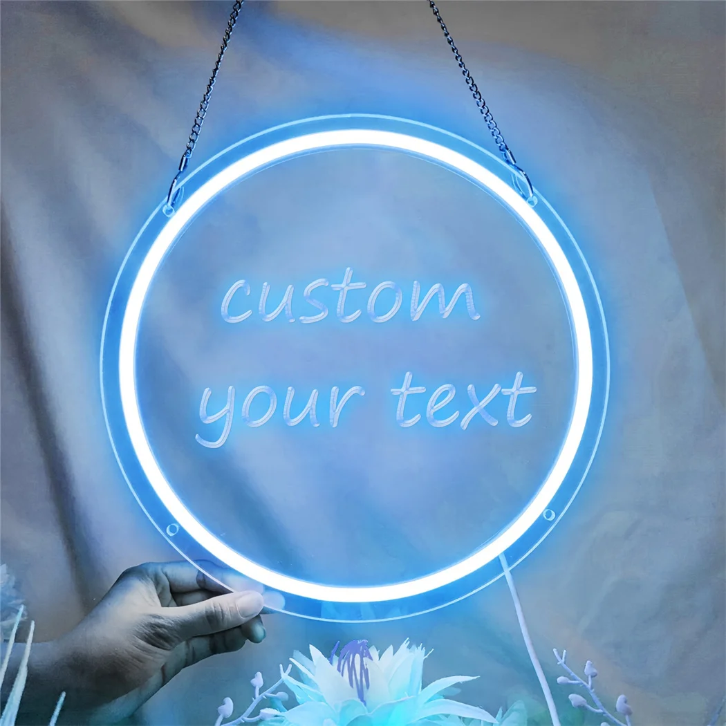 

Custom Neon Sign Wall Decoration Personalized LED Neon Lighting Bedroom Decor Customizable Design for Wedding Birthday Party