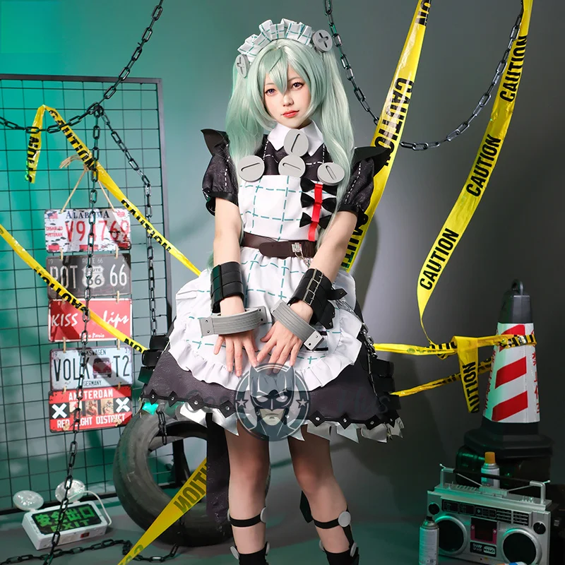 Corin Wickes Zenless Zone Zero Women Cosplay Costume Cute Maid Outfit Anime Halloween Party Masquerade Game Play Role Clothes