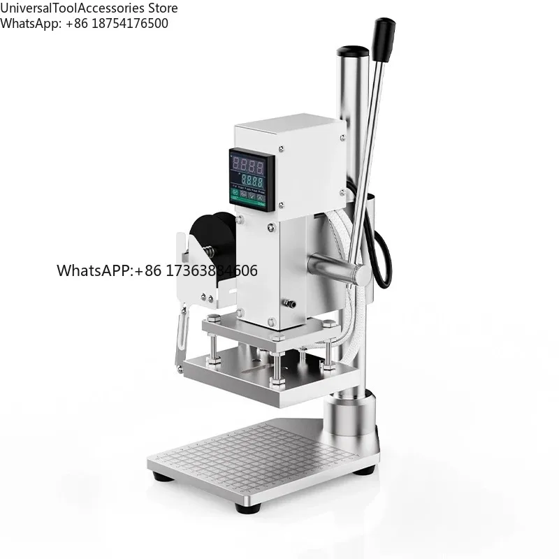 

Горячая новинка 2026: Ручной пресс для горячего тиснения, высокоскоростная машина для горячего тиснения и этикетирования, станок для тиснения кожи и ПВХ