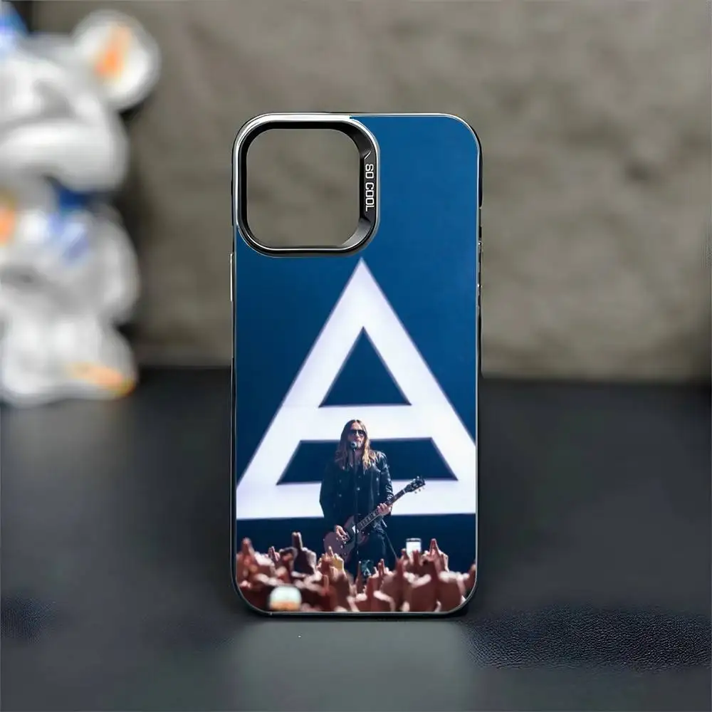 Чехол для телефона 30 Second To Mars 30 STM для iPhone 17,16,15,14,13,12,11 Plus, черный матовый противоударный чехол Pro Max