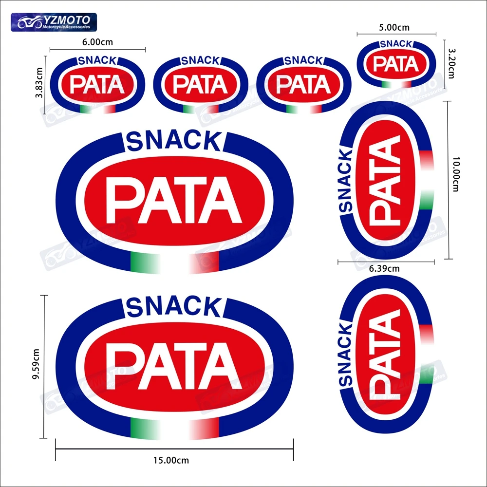 Para YZF R1 R6 R25 R3 SBK TEAM RACING PATA 54 Motor de tanque de motocicleta Logo carenado parabrisas casco calcomanía pegatinas decorativas