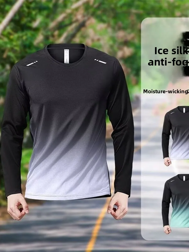 Quick Dry Compression Shirt Long Sleeve Sports Running Training Top for Men And Women Fitness Football Basketball Base Layer ...