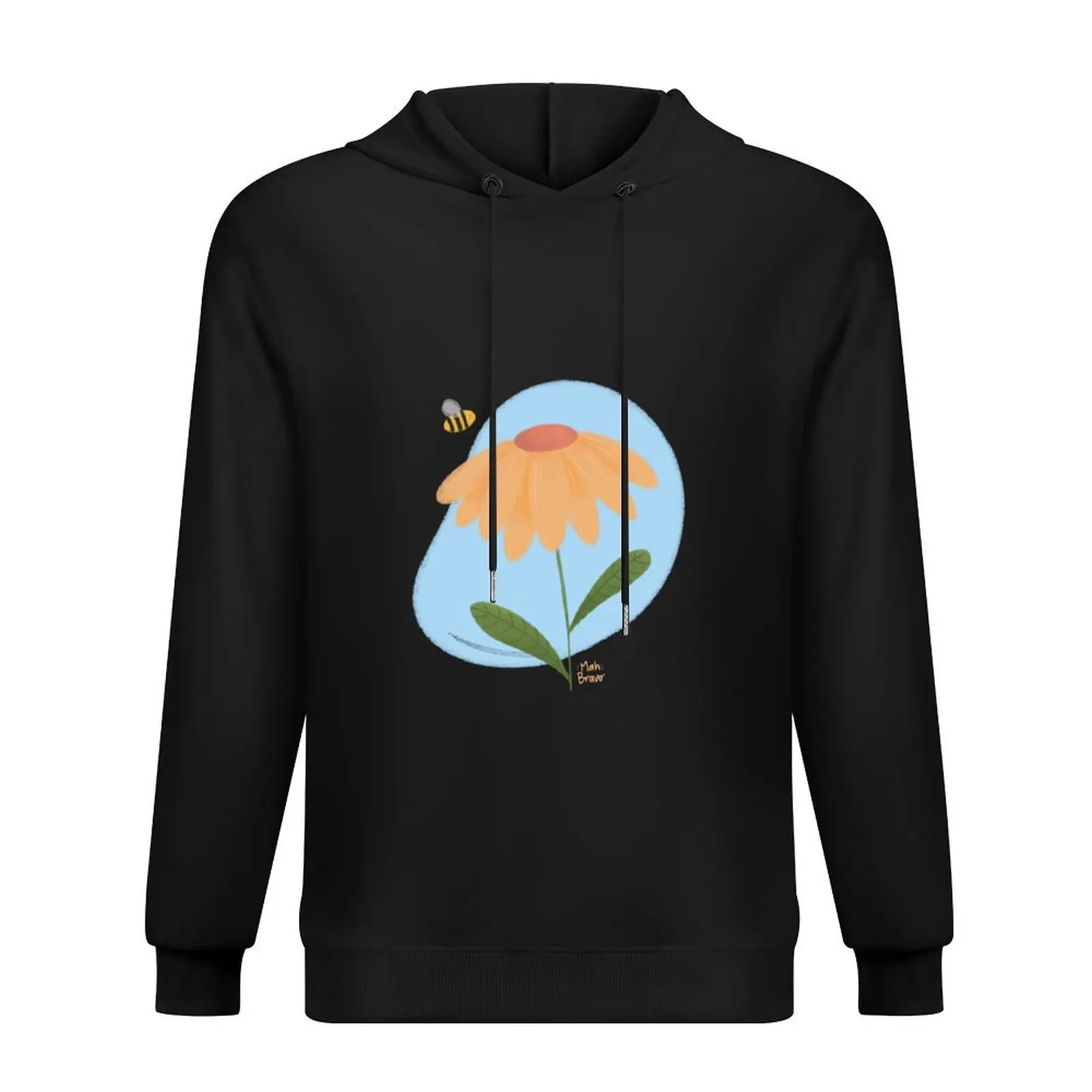 

The Flower and The Bee Hoodie korean autumn clothes japanese style men clothes korean style clothes mens hoodies