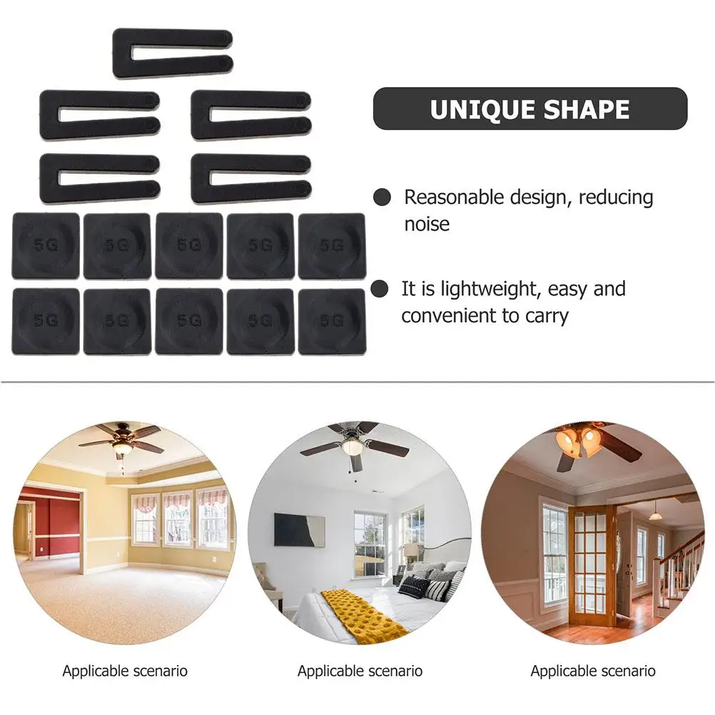 5 مجموعة موازنة كليب طقم التوازن للشفرات استبدال مروحة السقف اكسسوارات أدوات الإضاءة مروحة الأوزان موازنة كليب مروحة