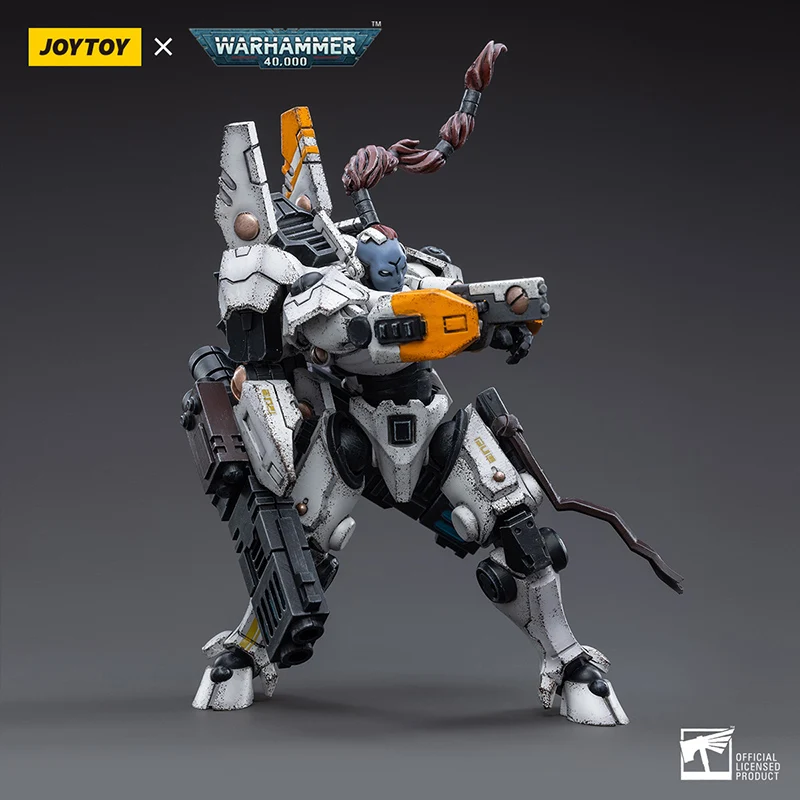 JOYTOY Action Figure Warhammer 40K T'auEmpire Commander Shadowsun 1:18 ตัวเลขรุ่น Mecha ของเล่นคอลเลกชันเครื่องประดับ