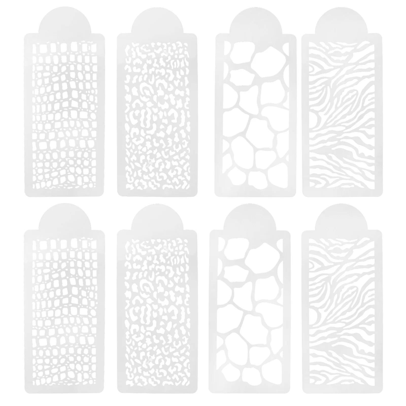 2 set Cake Edging Stencils Assorted Animal Patterns Diy Templates For Baking Cake Decorating Scrapbooking Kitchen