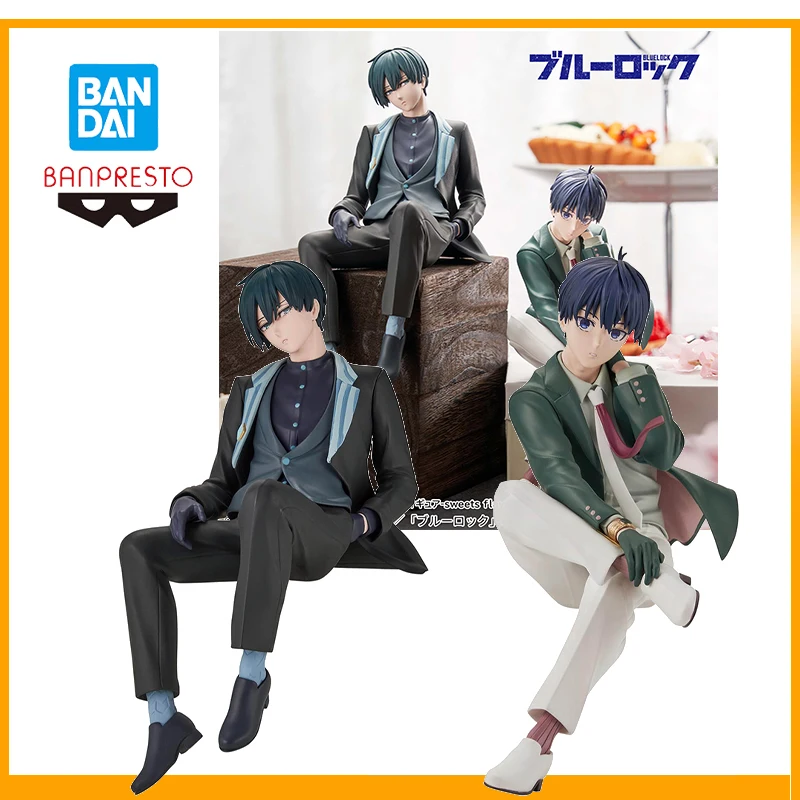 

Original Bandai Banpresto Bluelock Yisagi Yoichi Rin Itoshi Anime Action Figures Model Realistic Figure Collectible 13Cm Toy