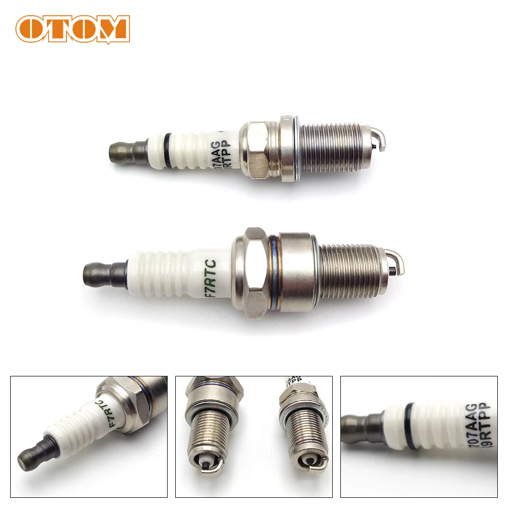 ملحقات الدراجة النارية DT230 MT250 محرك شرارة التوصيل جهاز الإشعال F7RTC & K9RTPP لياماها LONCIN GPX TSE250 HJ250H