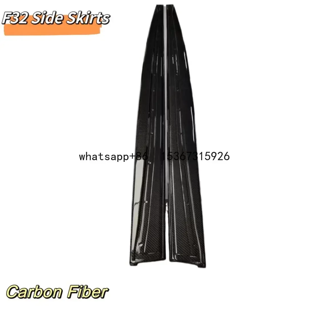 MRD Carbon Fiber Side Skirts for BMW F32 F33 F36 4 Series 2014-2018 MP Style Carbon Fiber Side Skirts