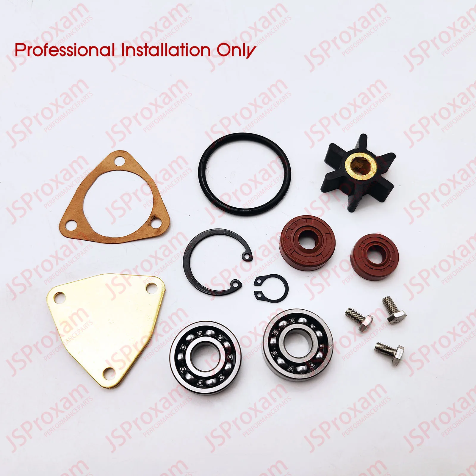 Replaces Fit For Yanmar 1GM 1GM10 Water pump repair kit 128170-42000 128176-42070 128176-42071 24101-060004 128170-42200