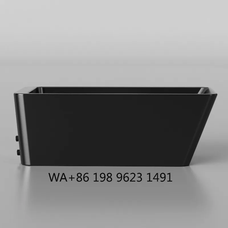 1HP Chiller Matching Freestanding Acrylic Ice Bath Tub Professional Athlete Fitness Recovery Cold Plunge Soaking Bathtub