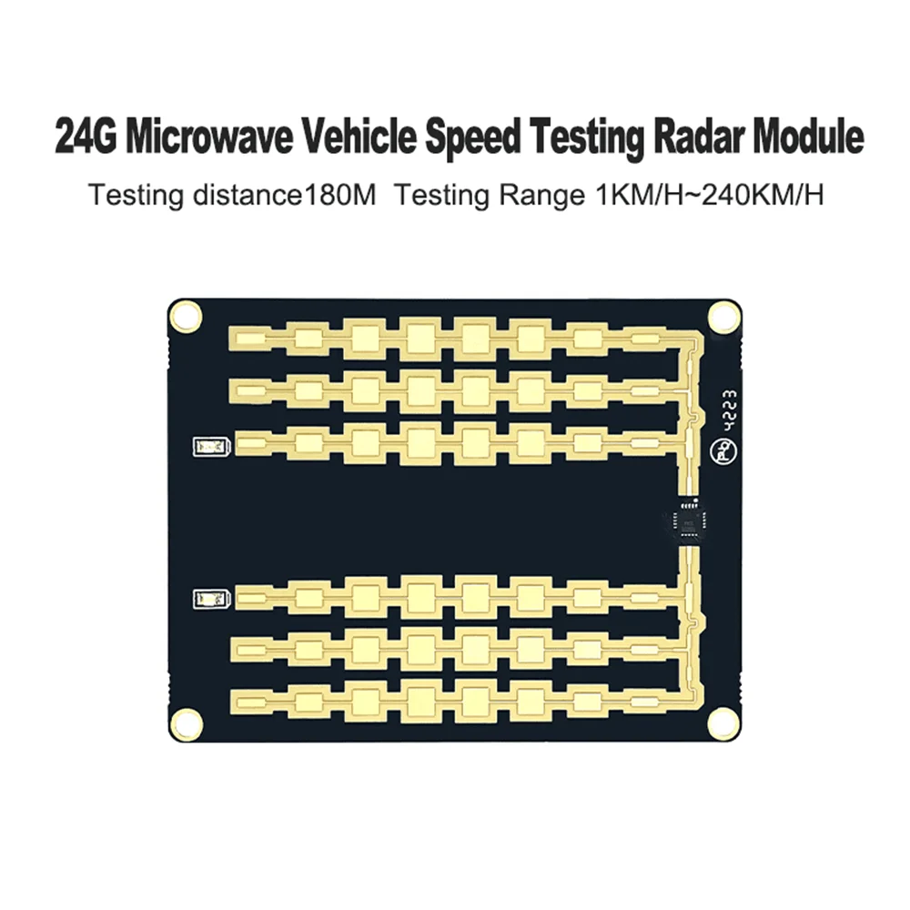 Free Ship 180m Car Speed Detection Sensor Module HLK-LD2415H with RS485/UART TTL