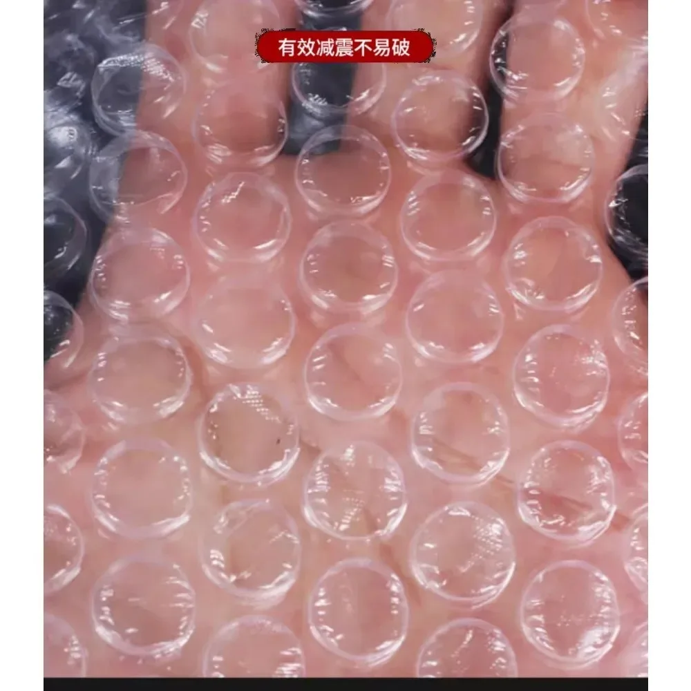 50ks 20x30cm plastový balit kolem bílá bublina balení pytle PE průhledný nárazuvzdorné balení sáček dvojitý filmovat bublina sáček