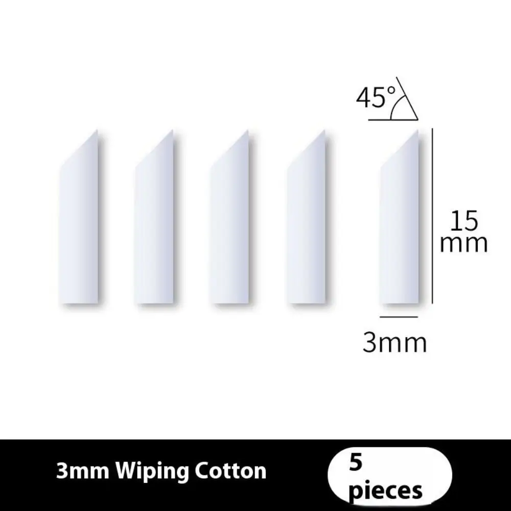 Metal Handle Modeling Cleaning Tool Double Ended Angled Tips Double Ended Swab Tool Replaceable Cotton Tips Color Coded Handle