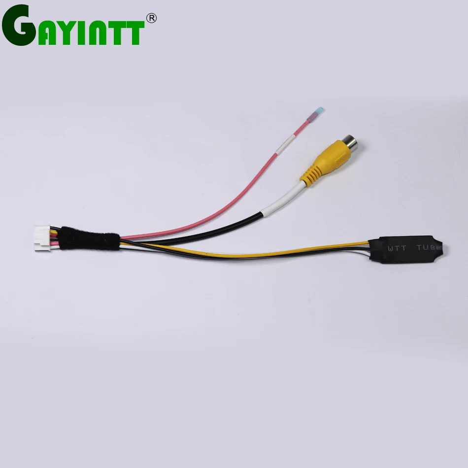 

GAYINTT Car Rear View Camera RCA Video Convert Cable RCA Connection Adapter for Chevrolet Cavalier Original Stereo Monitor