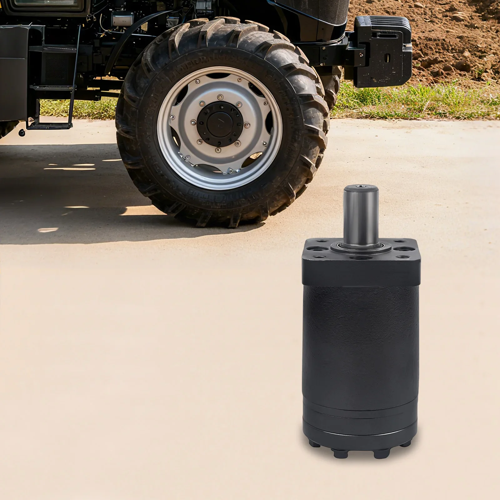 

[Гідравлический двигатель] Одиночный гидравлический двигатель - Металл - Для строительной промышленной техники - Прочный, устойчивый к высоким давлением