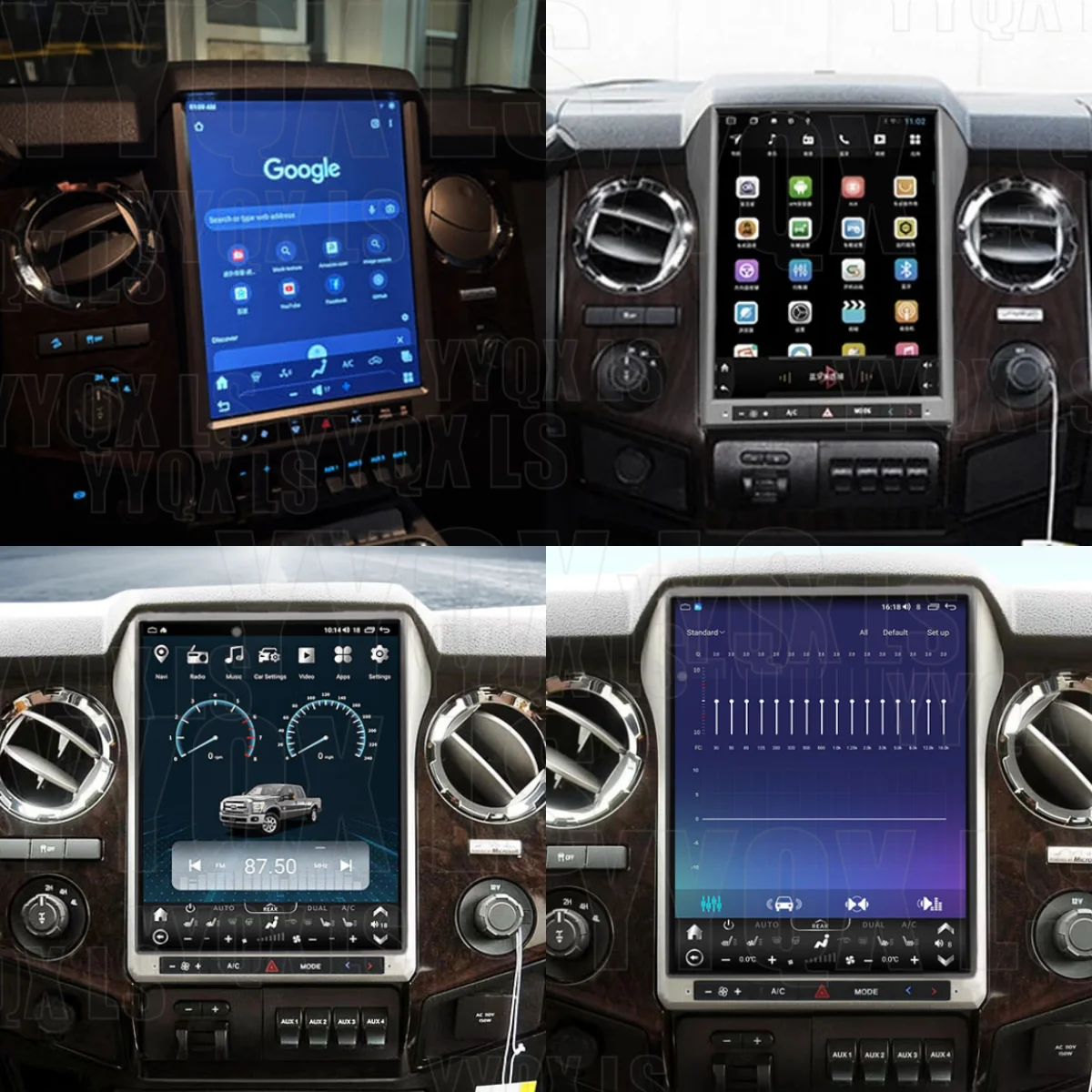 High Cost Performance 12.1 Inch For Ford F250 F350 F450 F650 2010-2016 Android 14.0 Car Radio Car Multimedia DVD Player BT