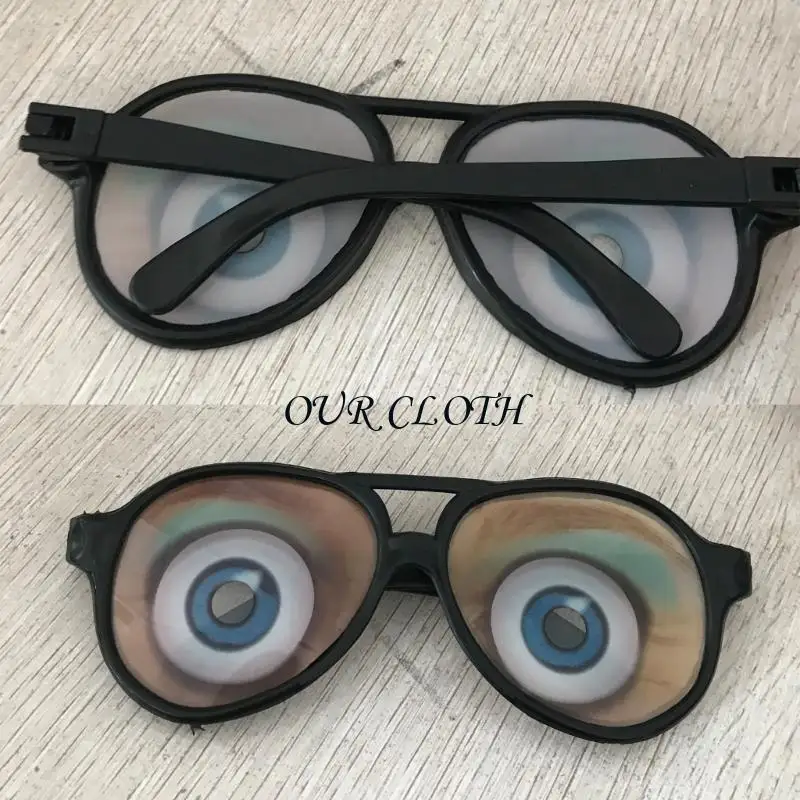 Halloween Trick Touet Funny Eyes Lunes Prank Disgus Spête fête des lunettes Y1ac