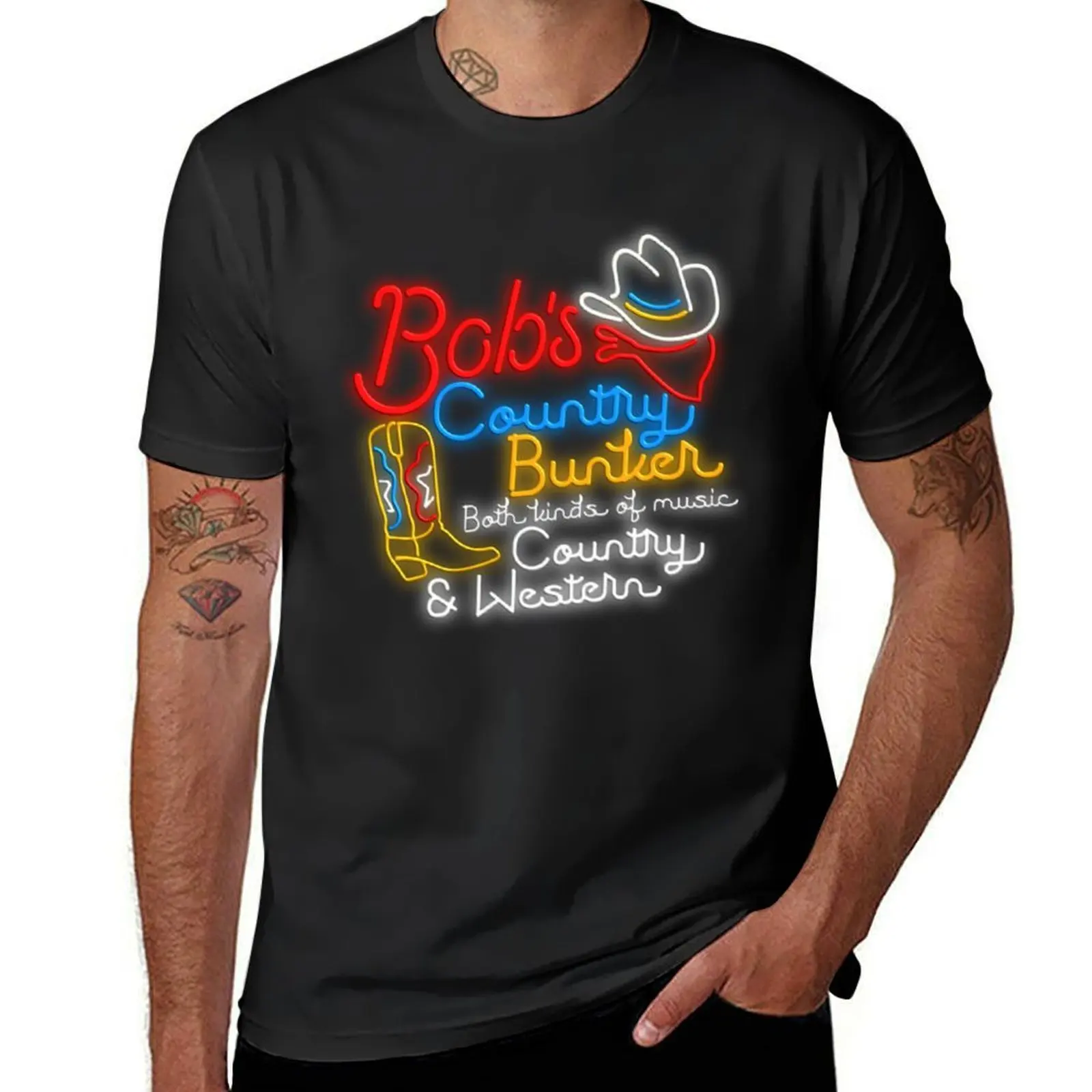 Bob's Country Bunker - Blues Brothers T-Shirt boys animal print quick-drying mens t shirt graphic