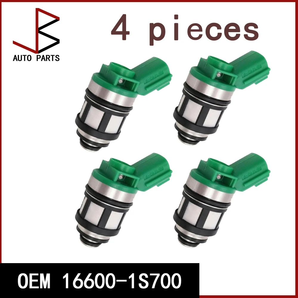 4pcs Fuel Injector For Nissan Altima NP300 Frontier Xterra PALADIN PICKUP VG33E 3.3 V6 OEM 16600-1S700 JS4D-5F JS4D2 1996-2004