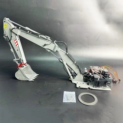 Escavatore EC160 RC Kit idraulico con braccio a 3 sezioni modificato 1/14 E010 Kit di aggiornamento per escavatore idraulico modificato per escavatore elettrico RC