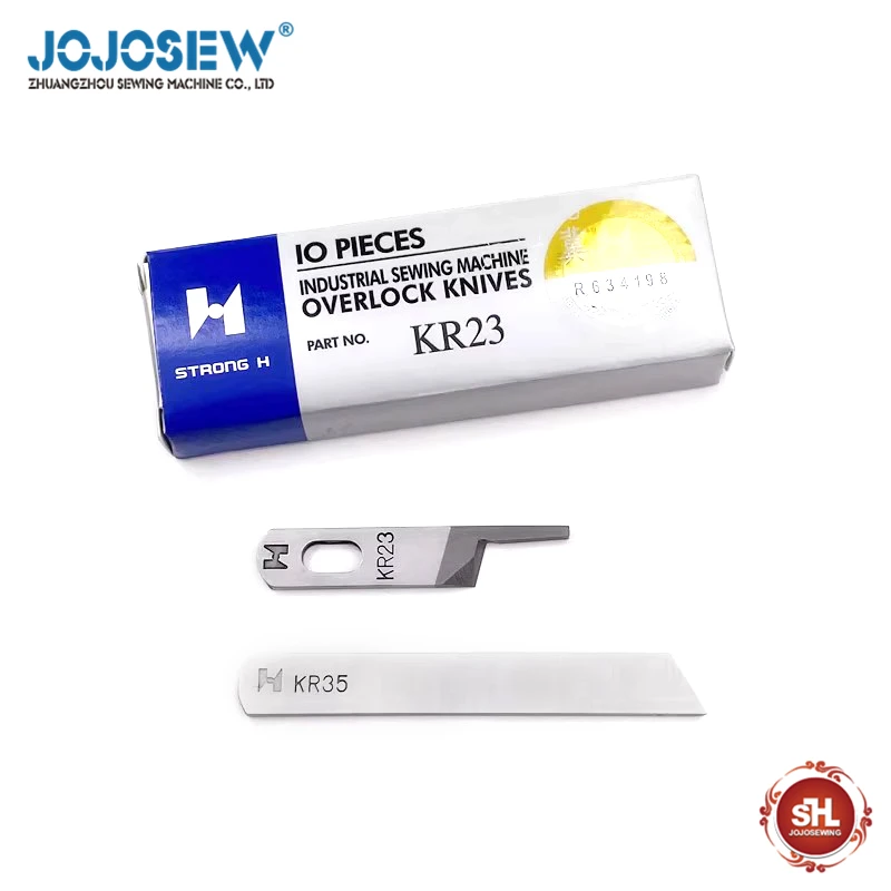 Jojosew 747 four thread KR23 KR35 sewing machine lock edge overlock sewing machine upper and lower cutting blades