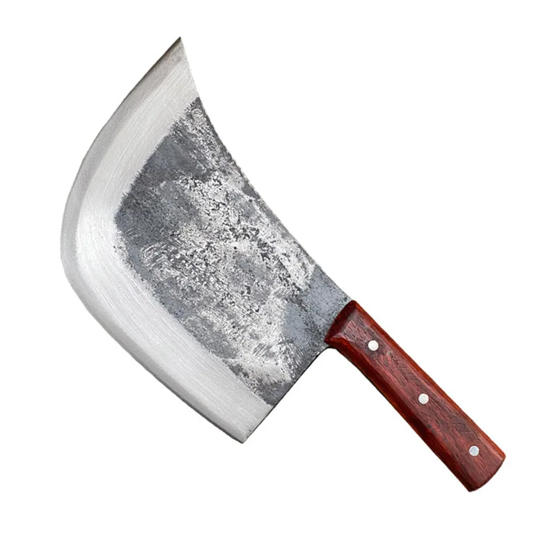 Duży nóż do krojenia rzeźnik do siekania tasak chiński nóż do cięcia kości 8mm ostrze noże do krojenia 5 cr15mov stal — zdjęcie 2