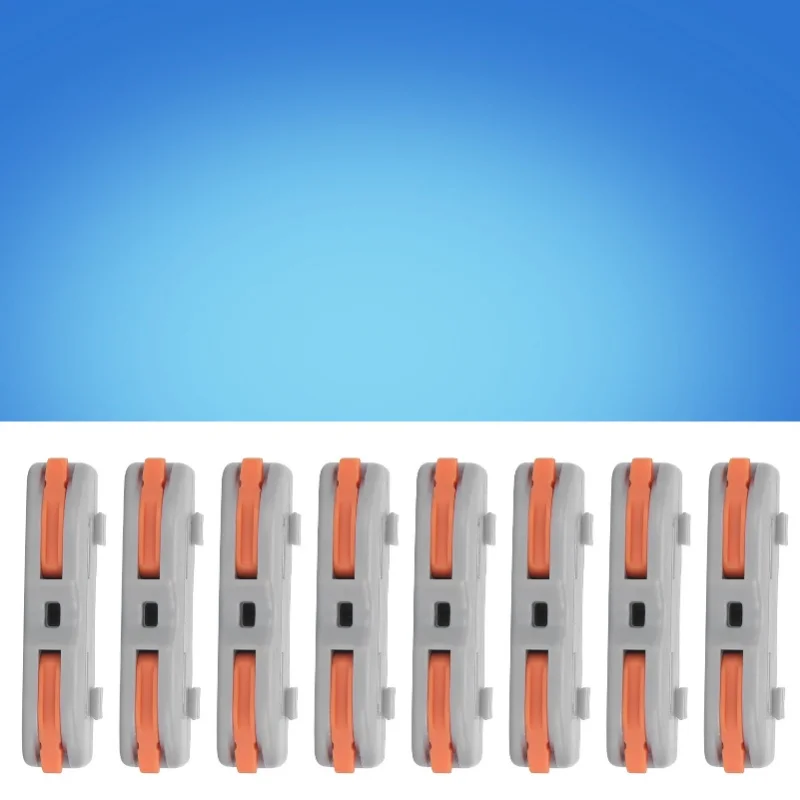 

50 шт. проводные клеммы, быстрые компактные мягкие разъемы для жестких проводов, промышленные аксессуарыSPL-1