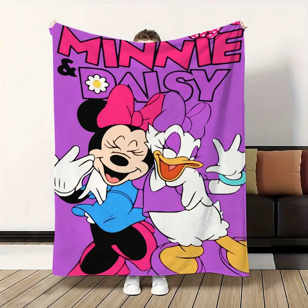 Kawaii M-minnies Couch Throw Blanket Nordic Warm Winter Blankets for Bed Bedroom Decoration Home Bedspread the Sofa Decorative - view 2