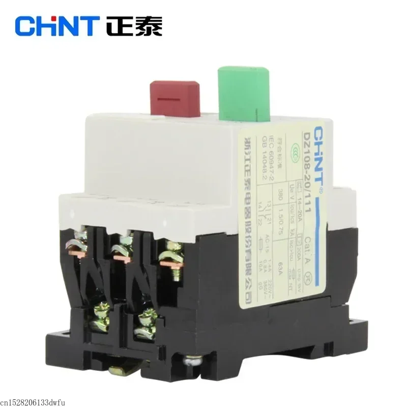 CHNT CHINT DZ108-20/111 AC Motor Starter General Motors Motor Protection Starter DZ108 NS2-25