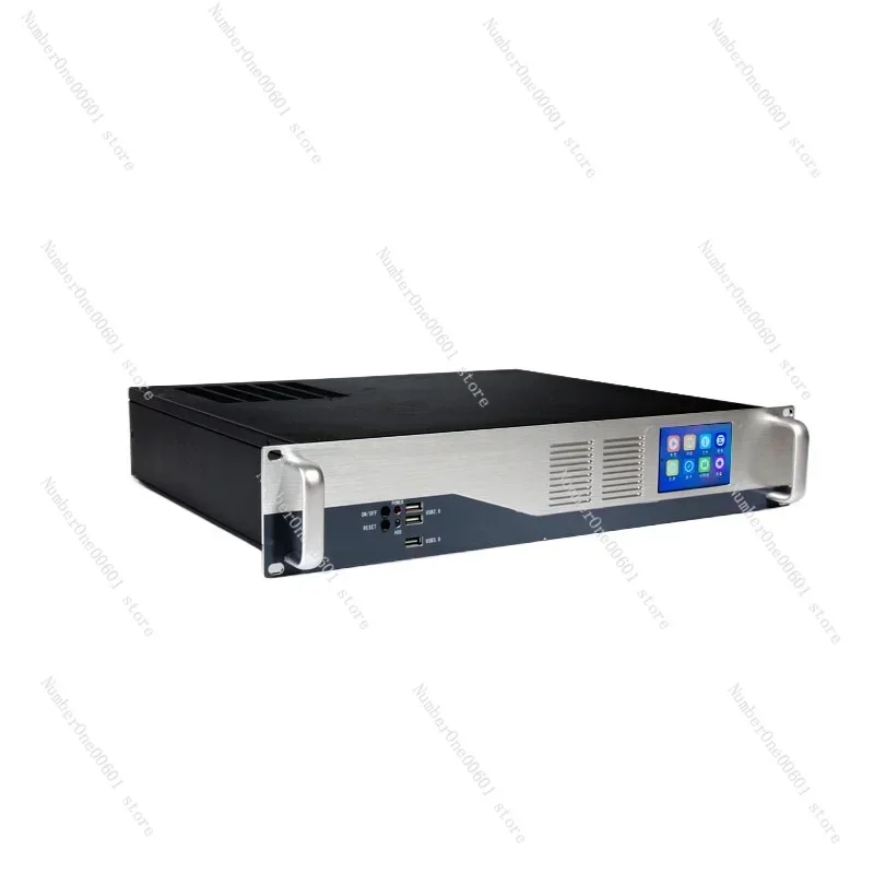 19-Inch 2U Server Chassis with 6 Hard Disk Bits Compatible ATX Power Network Service Chassis