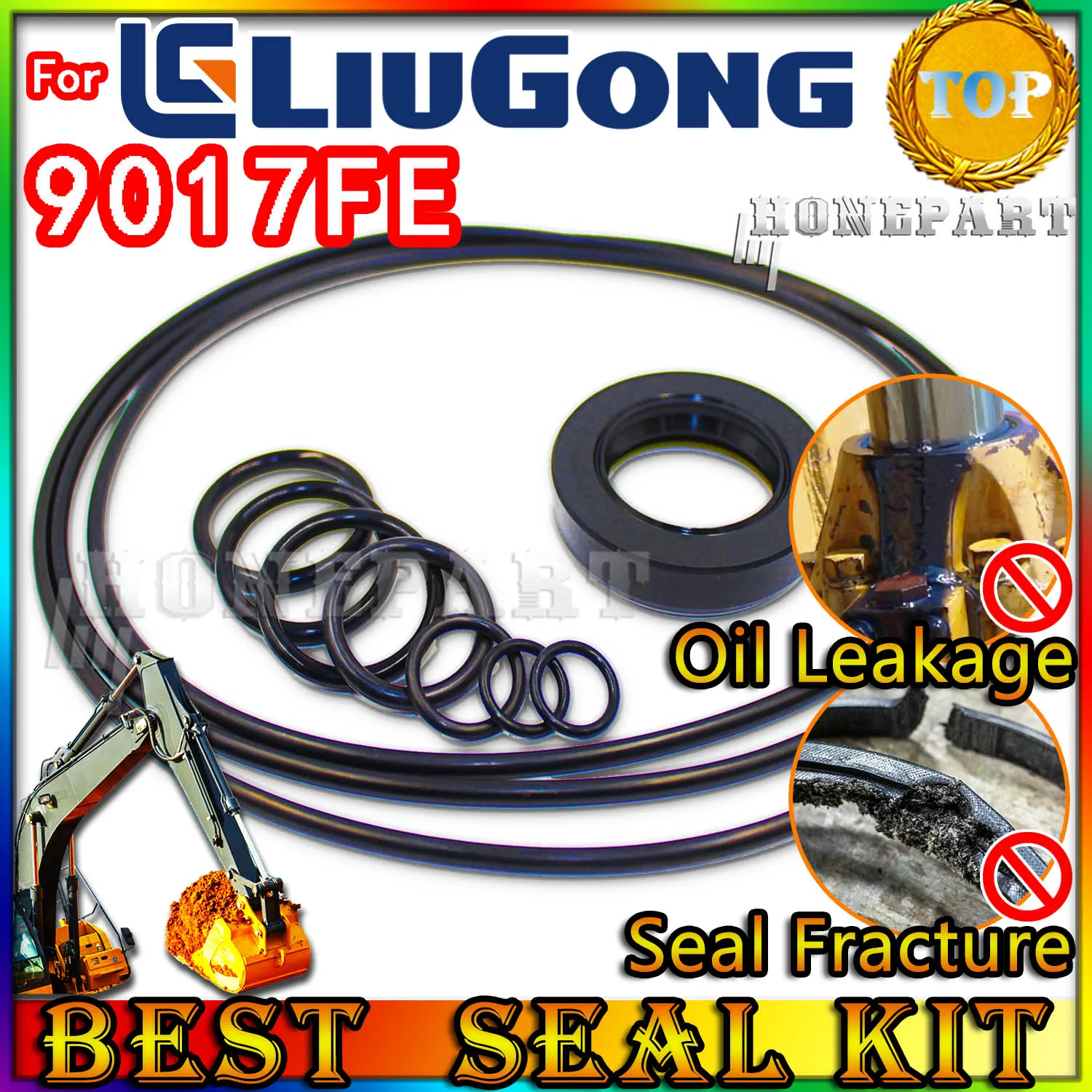 

Для Liugong 9017FE комплект для ремонта сальника экскаватора, комплект комплектов тяжелых главных экскаваторов, обслуживание плавающих деталей для восстановления