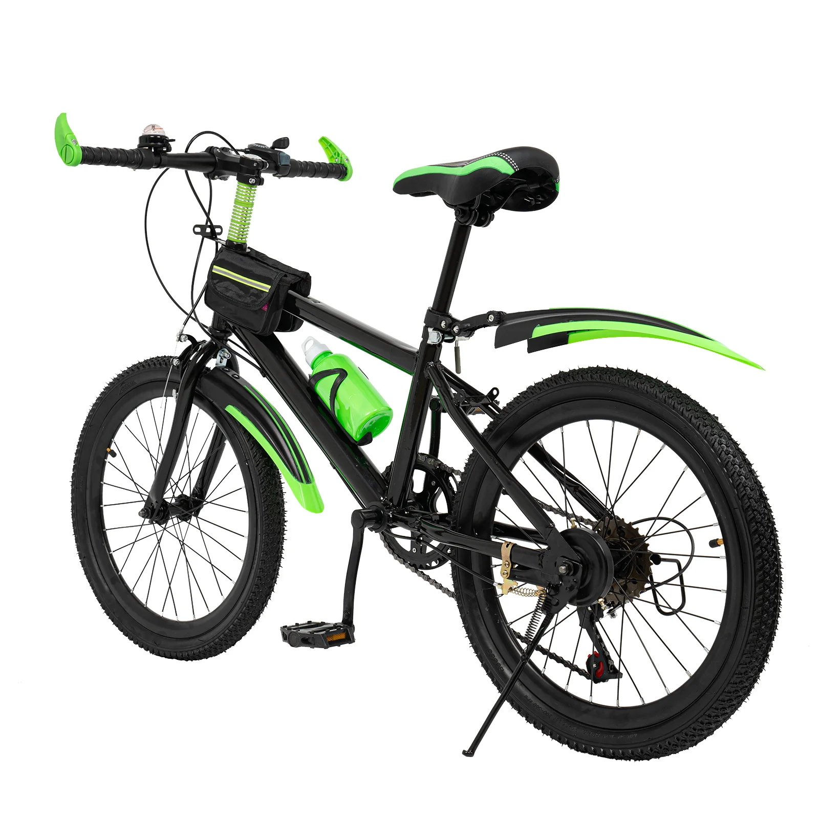 AliExpress NONE 7-Speed 20" Mountain Bicycle, All-Terrain Bike Supporting 75kg, Seat Height 24.8-30in, Designed For Children 4.26 To 4.9 Feet In Height