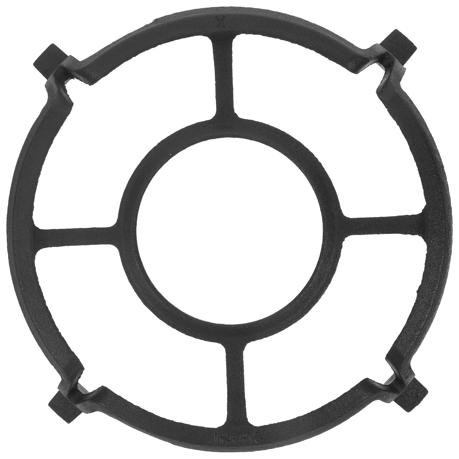 

Iron Gas Stove Pan Stand Non-Slip Four Prong Wok Support Stability Cooker Hob Rack Universal Cast Iron Stove Grate Replacement