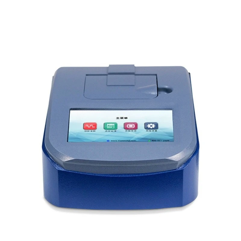 Portable water quality tester for blue-green algae, outdoor chlorophyll water quality analysis instrument