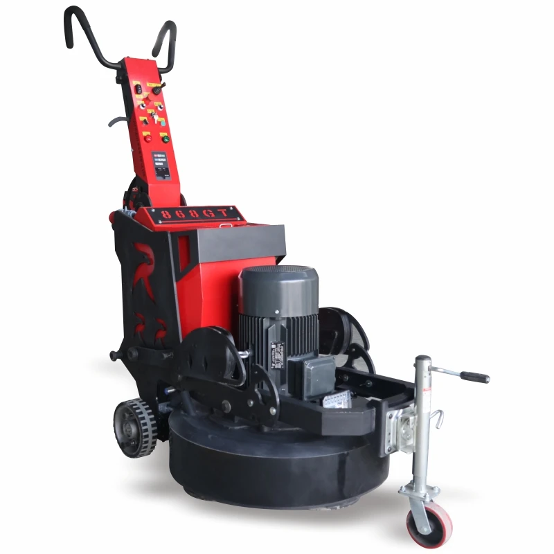 Dust-free Electric Cement Concrete Polisher Smoother Terrazzo Machine Surface Epoxy Floor Grinder Machine
