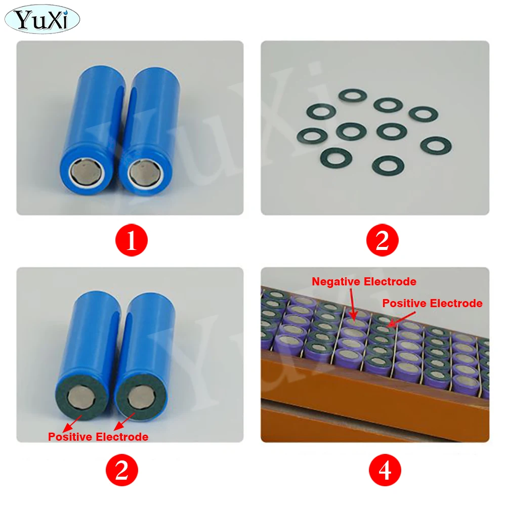 For 18650 14500 21700 Li-ion Battery Insulation Gasket Barley Paper 26650 32700 Battery Pack Cell Insulating Glue Patch Pads - Image 3