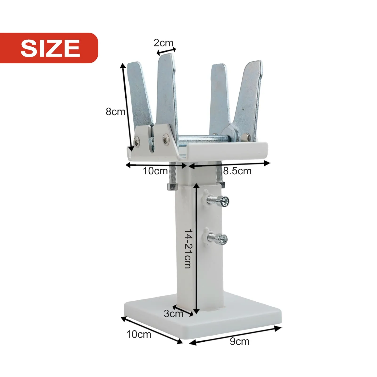 

Adjustable Steel Radiator Support Brackets for Panel Radiators with Expansion Screws and Hex Wrenches for Stable Mounting